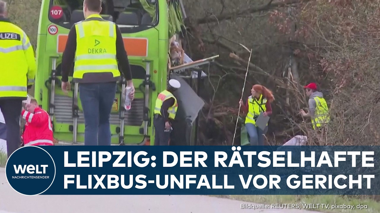 FLIXBUS-PROZESS: Was geschah auf der A9? Leipzig verhandelt über den Unfall mit vier Toten!