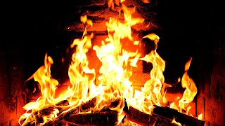 🔥 Fireplace 4K UHD! Fireplace with Crackling Fire Sounds. Fireplace Ambience