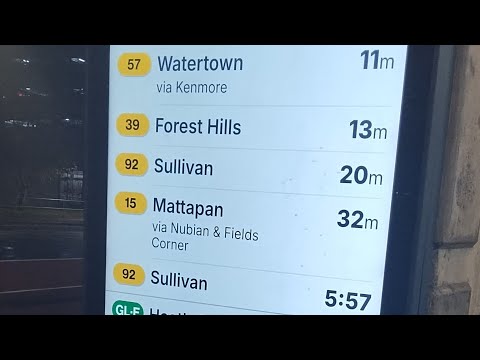 Riding MBTA route 15 to Haymarket via Fields Corner & Nubian. (announcements only)