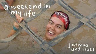 weekend in my life: the #mudrun, linds' bridal shower, and justin turns 28!