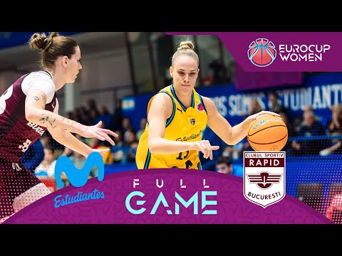 Movistar Estudiantes v CS Rapid Bucuresti | Full Basketball Game | EuroCup Women 2025-26