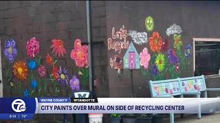 Wyandotte mural painted over after city says it lacked proper approval