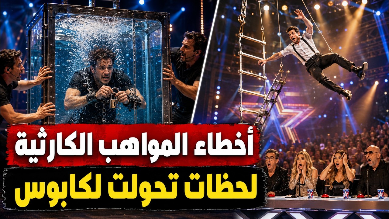 10 أخطاء كارثية في برامج المواهب اتصورت قدام الكاميرات