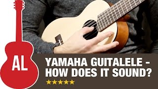 Video thumbnail for Yamaha Guitalele Review - How does it sound? by Acoustic Letter
