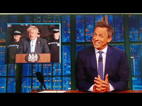 Boris johnson - fail - 2019 seth meyers