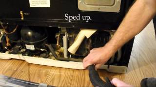 DIY - How to clean out your Refrigerator motor.