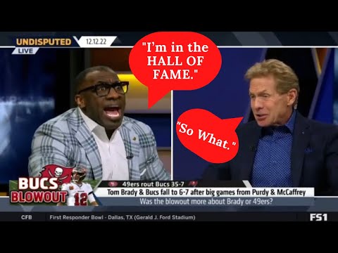 Shannon Sharpe GETS HEATED after Skip Bayless DISRESPECTS his HOF career.
