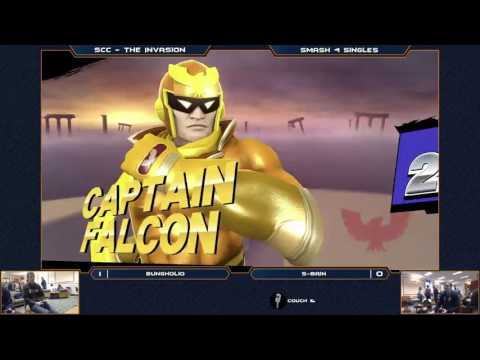 SCC - The Invasion - Wii U Singles - Bungholio (Falcon) vs S-Bain (Sheik/Diddy Kong) - Losers'