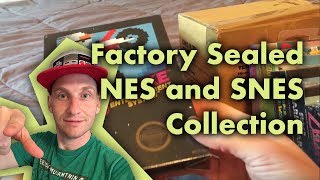 Nintendo sealed NES SNES Game Boy game collection