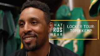 Locker Tour: Tony Kemp, Oakland Athletics