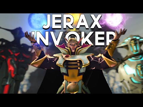 Jerax plays Cores now - Invoker Mid First Game
