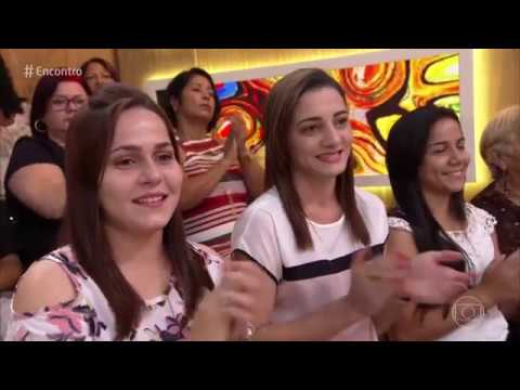 Encontro com Fátima Bernardes 25/12/2018 - Deise e Juliany contam história de amizade