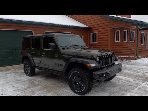 Thumbnail for 2021 Jeep Wrangler Willys EcoDiesel - POV Drive & Detailed Owners Review by Willys