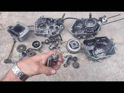 😵 REVIENTA CAJA CAMBIOS PIT BIKE 🛠️ TUTORIAL Completo REPARAR CAJA CAMBIOS ROTA en MOTO