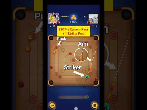 Indirect shoots tricks in carrom pool #carrompool play with You #carromboard #carrom #carromking
