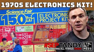 Tandy "Science Fair" 150-in-1 Electronic Project Kit! #SepTandy