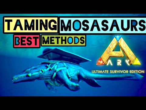 How to Tame Mosasaurs Best Method To Get Underwater Giga Ark Mobile | Ark : Ultimate Mobile Edition