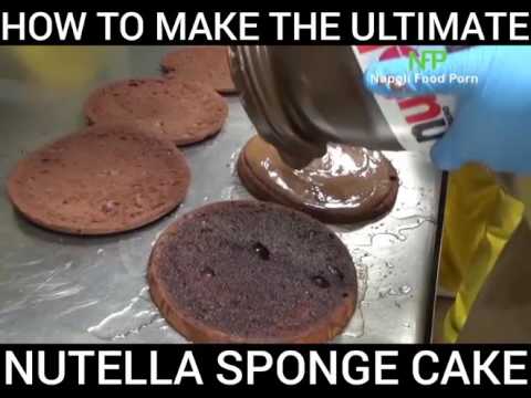 Make Ultimare Nutrella Sponge Cake