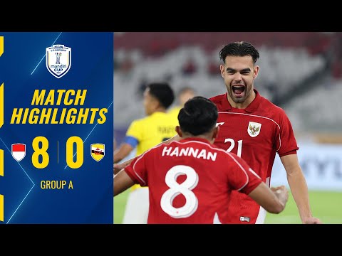 🇮🇩 INDONESIA 8-0 BRUNEI DS 🇧🇳 | #MANDIRICUP2025 HIGHLIGHTS