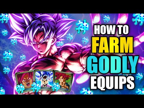 BEST GUIDE to FARM GODLY EQUIPMENT in DRAGON BALL LEGENDS 2025!
