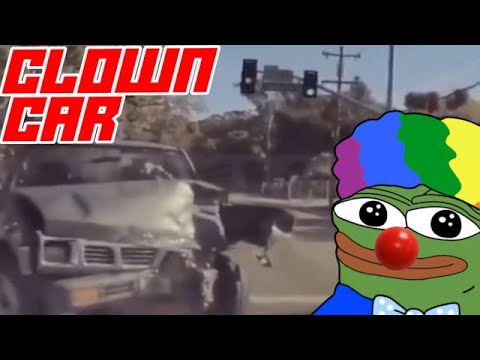  Deranged Lefty Brake Checks a Tesla Then Crashes Into Oncoming Car 