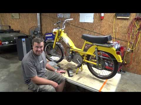 Motobecane Moped Restoration Ep. 18.  Finishing Touches Pt 1