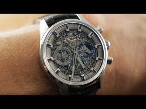Zenith Chronomaster El Primero Full Open 03.2153.400/78.C813 Zenith Watch Review
