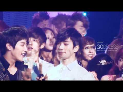 [Fancam]110715 Minwoo - Music Bank