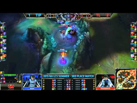 TiP vs TL - Enemy gives you a leash - League of Legends