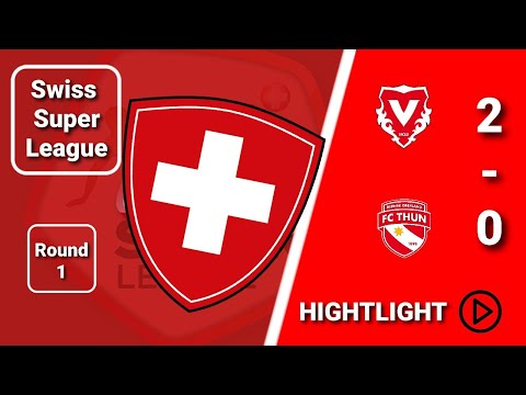 Hightlight FC Vaduz 2:0 FC Thun (07-08-2020)