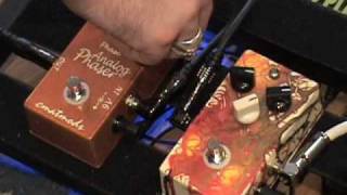 Video thumbnail for CMATMODS Analog Phaser guitar effects pedal demo with Gearmanndude LUTHER DRIVE n SG by gearmanndude