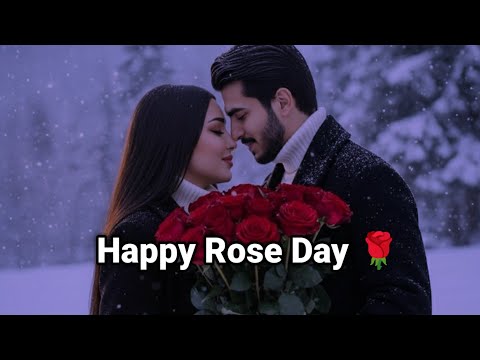 Happy Rose Day Status 2026🌹❤️|7 February rose day song status|Rose day wishes watsapp status