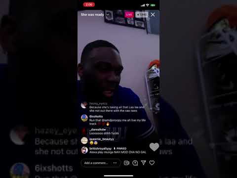 DJ snoopy bm shakiesha runs up on spin