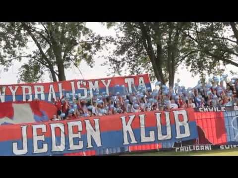 Kibice Rakowa Częstochowa - Doping ( RKS Raków Częstochowa vs Wisła Kraków )