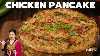 Chicken Pancake Recipe | Quick Breakfast & Snack Idea | Kids Lunch Box Recipe