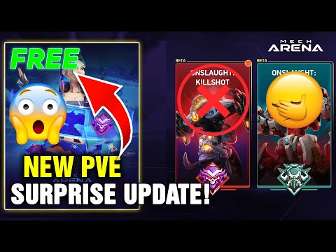 PVE Is Back and Completely FREE?! Massive Surprise Update | Mech Arena