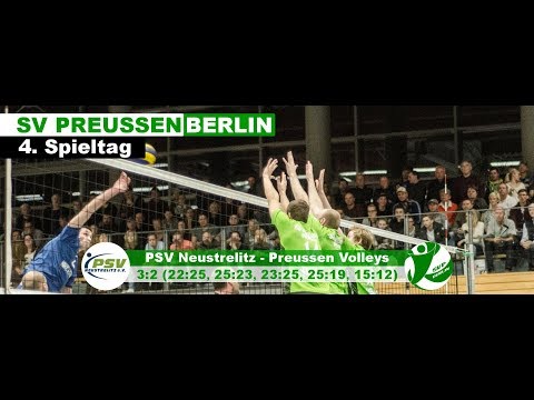 4. Spieltag: PSV Neustrelitz - Preußen Volleys