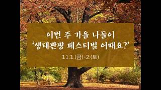 [카드뉴스] 이번 주 가을 나들이 ‘생태관광 페스티벌 어때요?’