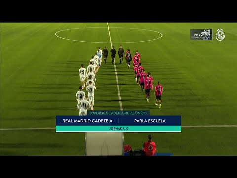 Real Madrid Cadete A – Parla Escuela (J12 – Superliga Cadete) - RMTV