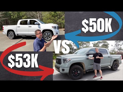 $50K SR5 Tundra VS $53K TRD Pro Tundra! Which Would You Buy??