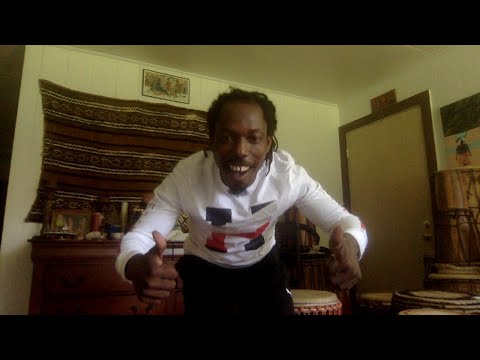 Int./Adv. Djembe classes every Thursday/Saturday at home and today it was KuKu!!! #withme