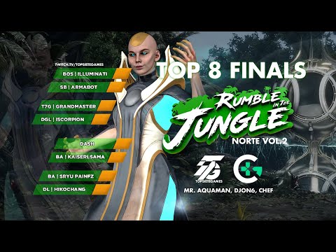 TOP 8 FINALS - RUMBLE IN THE JUNGLE NORTE VOL.2 -  Ft. iScorpion, Dash, PainfZ,  Illuminati - MK11
