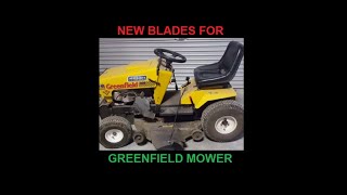 Greenfield Mower Blade Change DIY Fastcut Tractor Evolution Anniversary