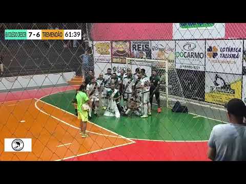 BJ MATERIAIS/COLÉGIO CRESCER x TREMENDÃO - QUARTAS DE FINAIS - REGIONAL DE VICENTINÓPOLIS-GO