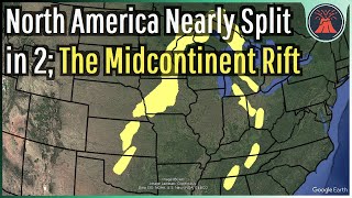 North America Nearly Split in Half; The Midcontinent Rift