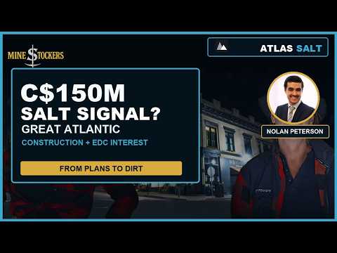 Salt, Shovels & Serious Financing 👀🧂 | 𝔸𝕥𝕝𝕒𝕤 𝕊𝕒𝕝𝕥 NewsFlash
