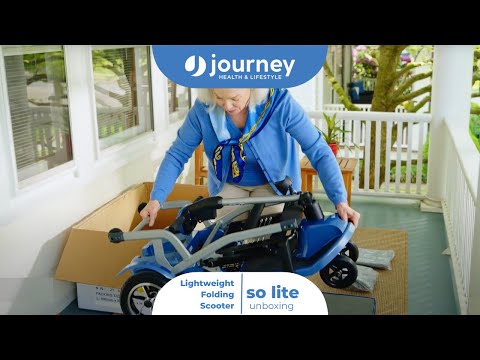 Journey So Lite® Folding Power Scooter