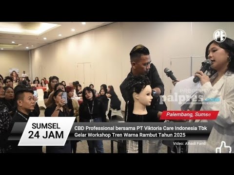 Gelar Workshop Tren Warna Rambut Tahun 2025