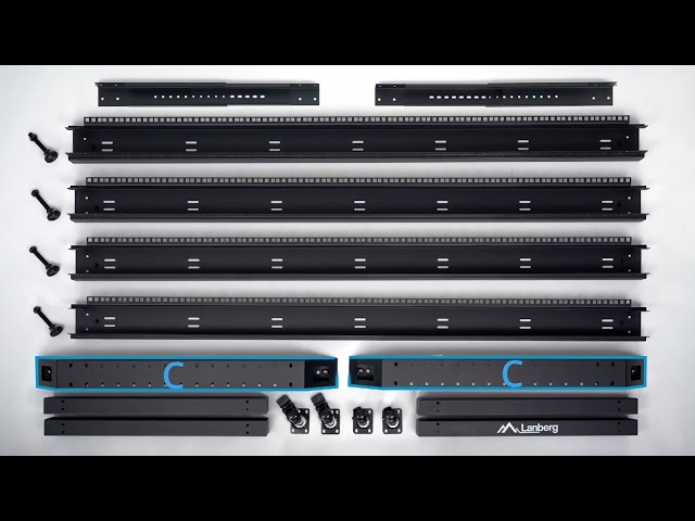 Vídeo relacionado con Lanberg Or01-6822-B Rack 22u Freistehendes Gestell Schwarz (or01-6822-b)