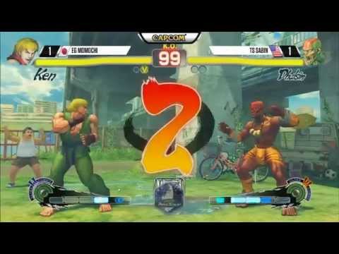 VA Quick Analysis Ultra Street Fighter 4 - EG Momochi (Ken) vs TS Sabin (Dhalsim)